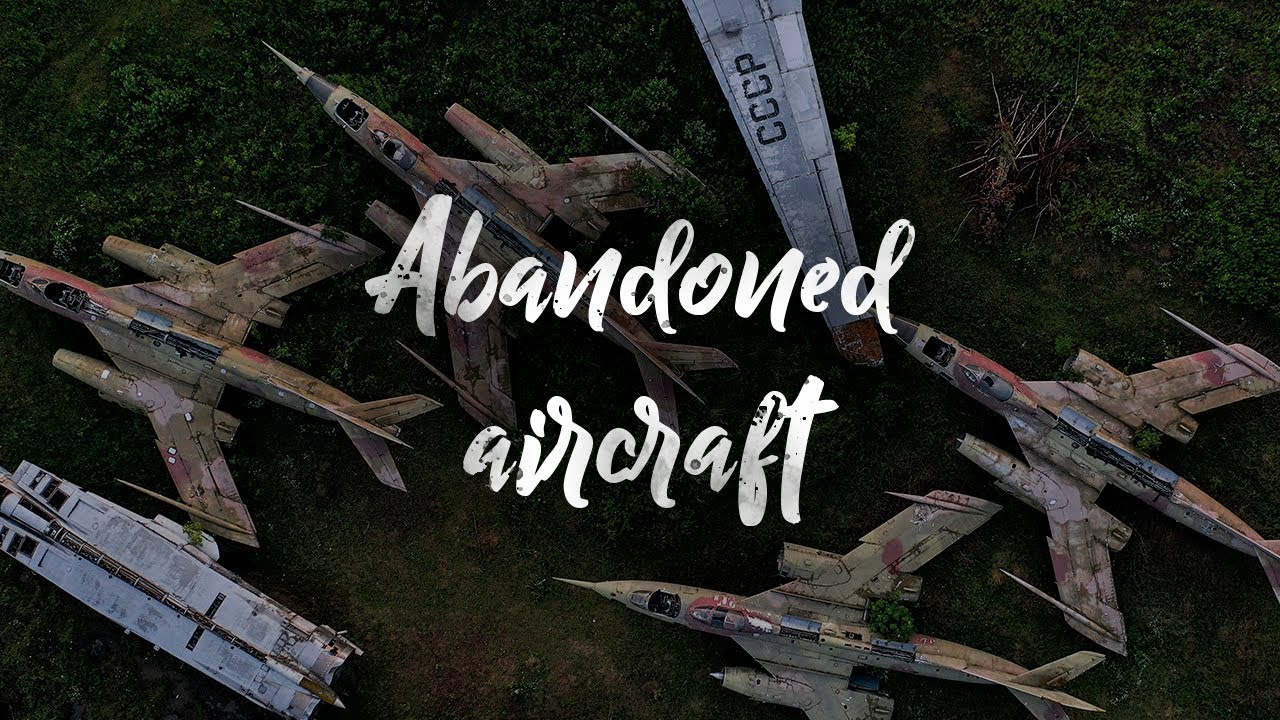 Abandoned aircraft / Air Force Museum Monino, Russia / Музей ВВС Монино