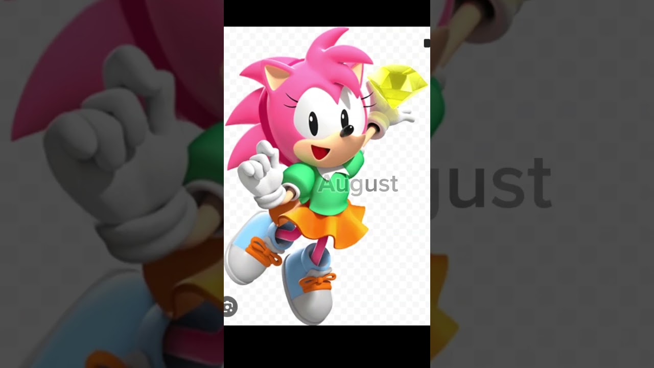 your month your Sonic character (Classic Edition)