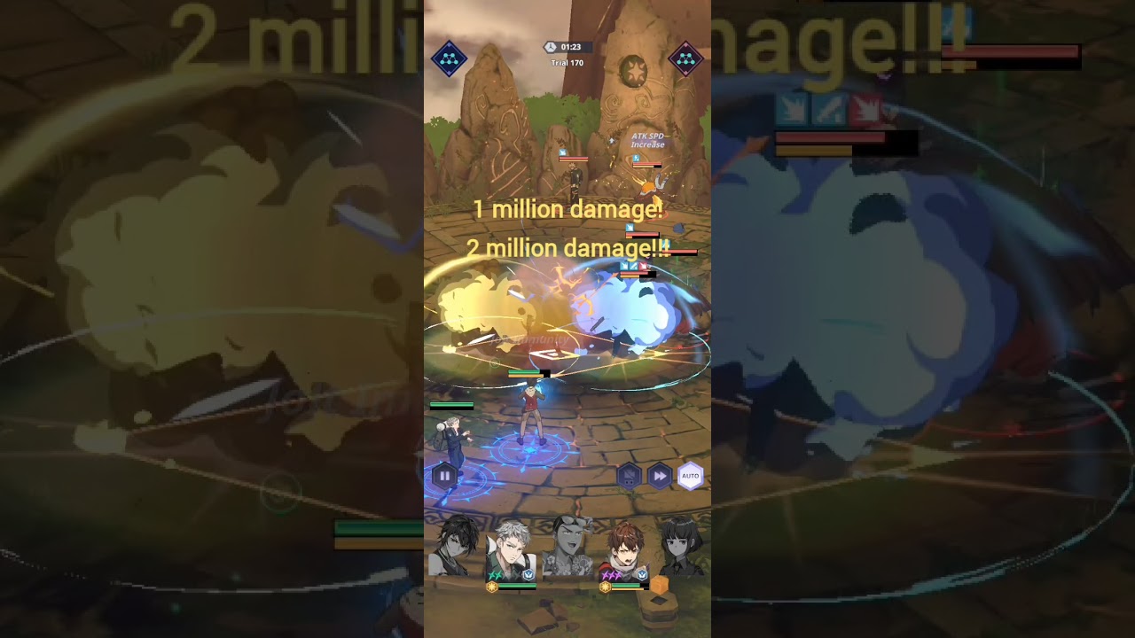 Wangnan Ja casually doing 2 million damage | Tower of God New World