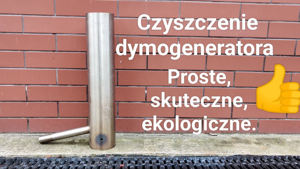 Czyszczenie dymogeneratora. Proste, skuteczne i ekologiczne.
