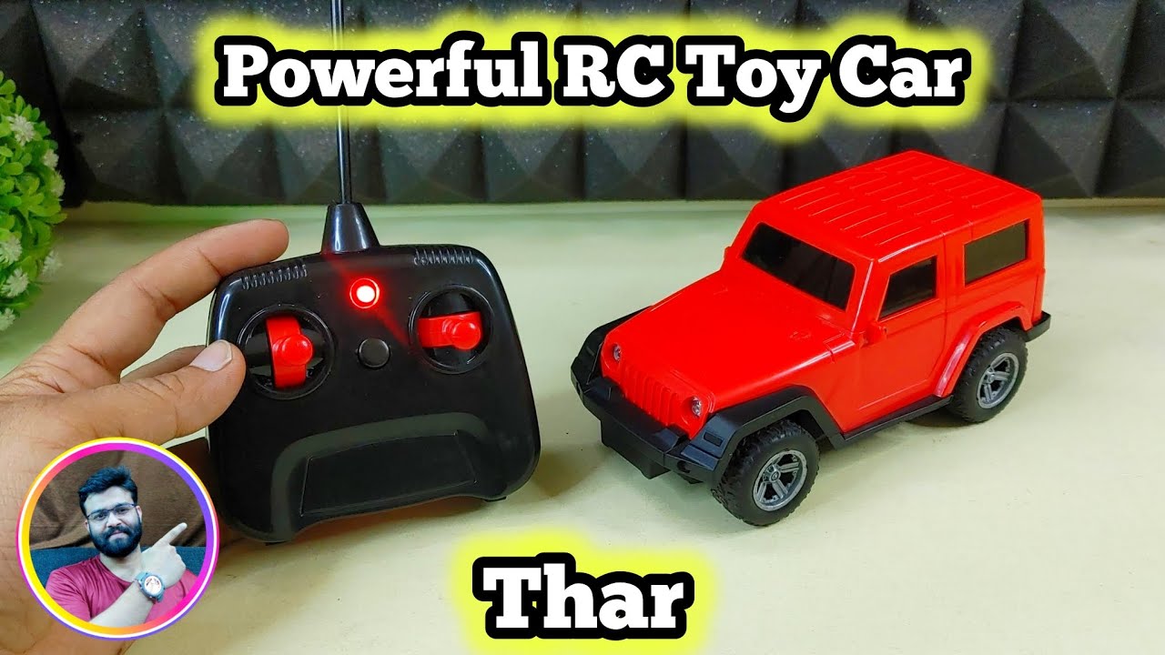 Thar RC remote control toy car testing