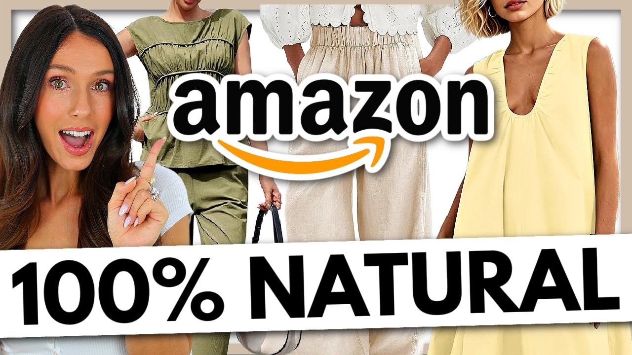 The BEST 100% Natural Fabric Clothes on Amazon!!!