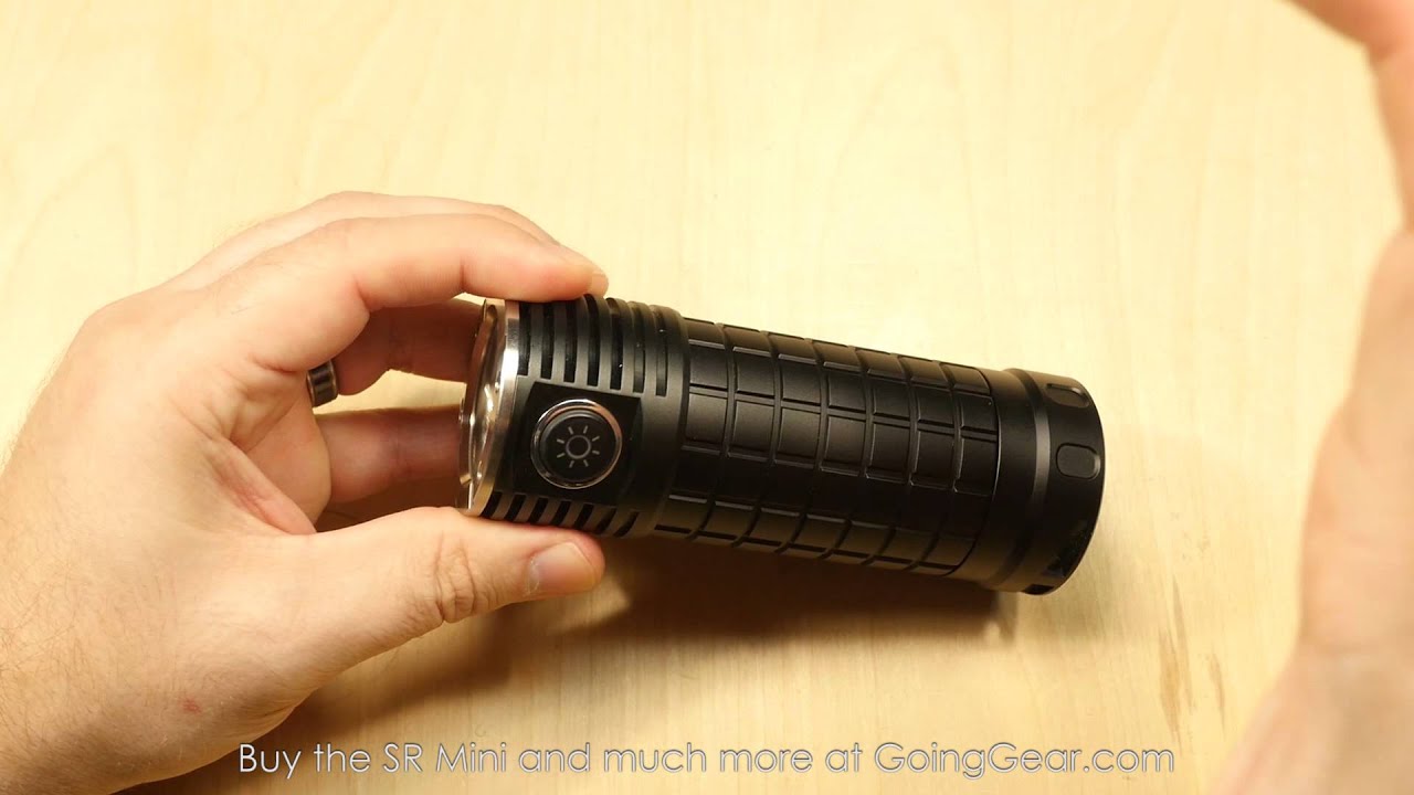 Olight SR Mini Intimidator 2800 Lumen Flashlight Extended Review