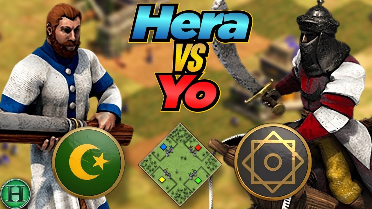 Turks vs Saracens | 1v1 Arena | vs Yo | AoE2