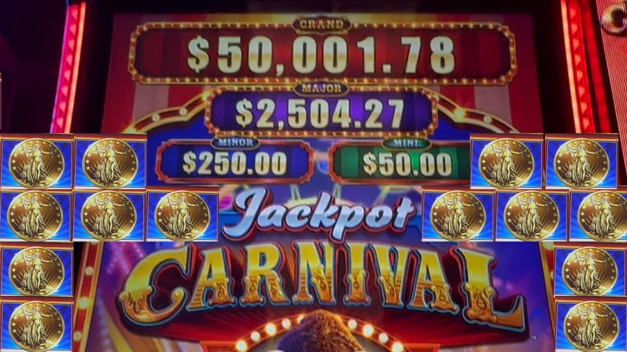 BIGGEST BONUS FEATURE ON BUFFALO JACKPOT CARNIVAL!!!  MOST EXCITING SLOT GAME THIS YEAR???!!!