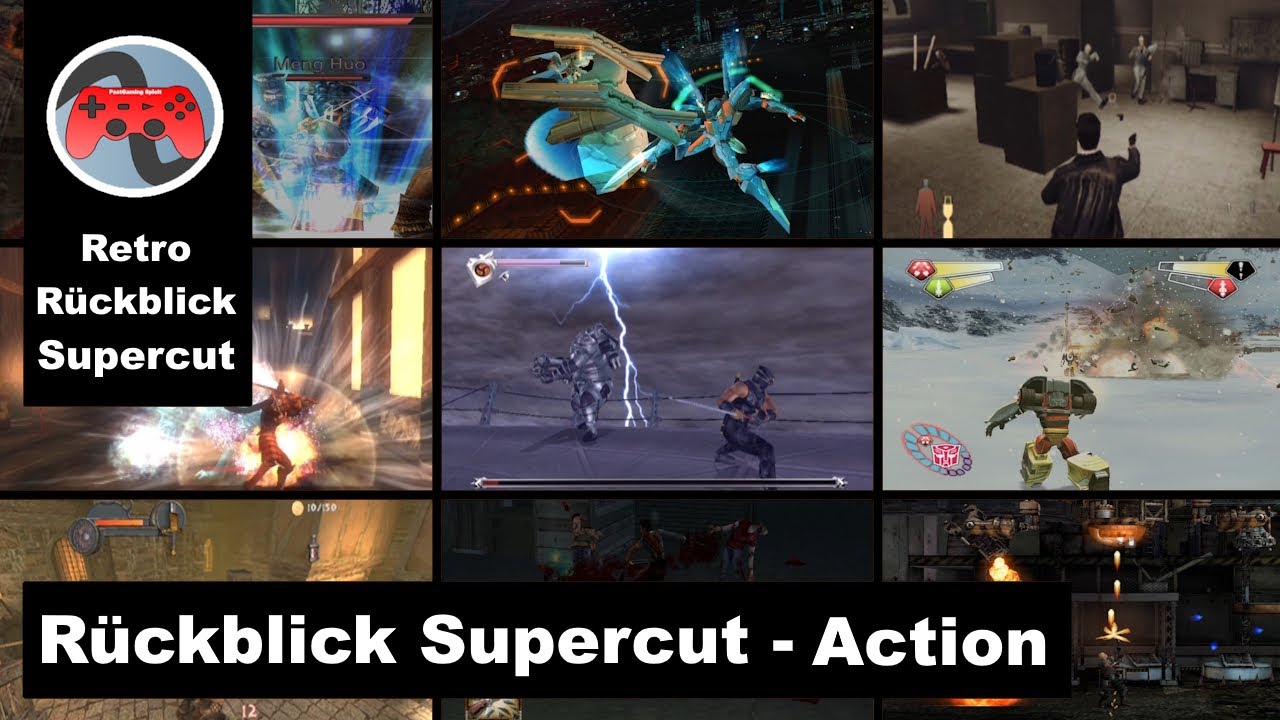 Rückblick Supercut - Action Spiele