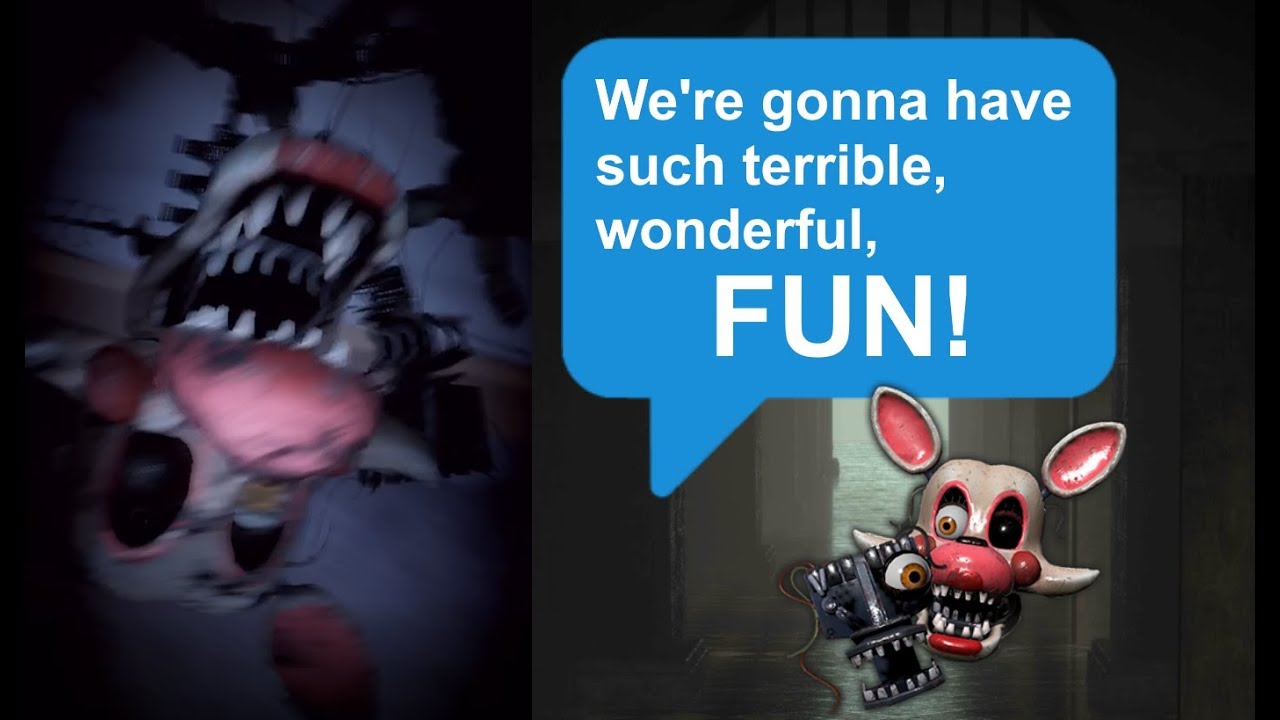 ВСЕ реплики Мангл | Спецвыпуск FNaF AR