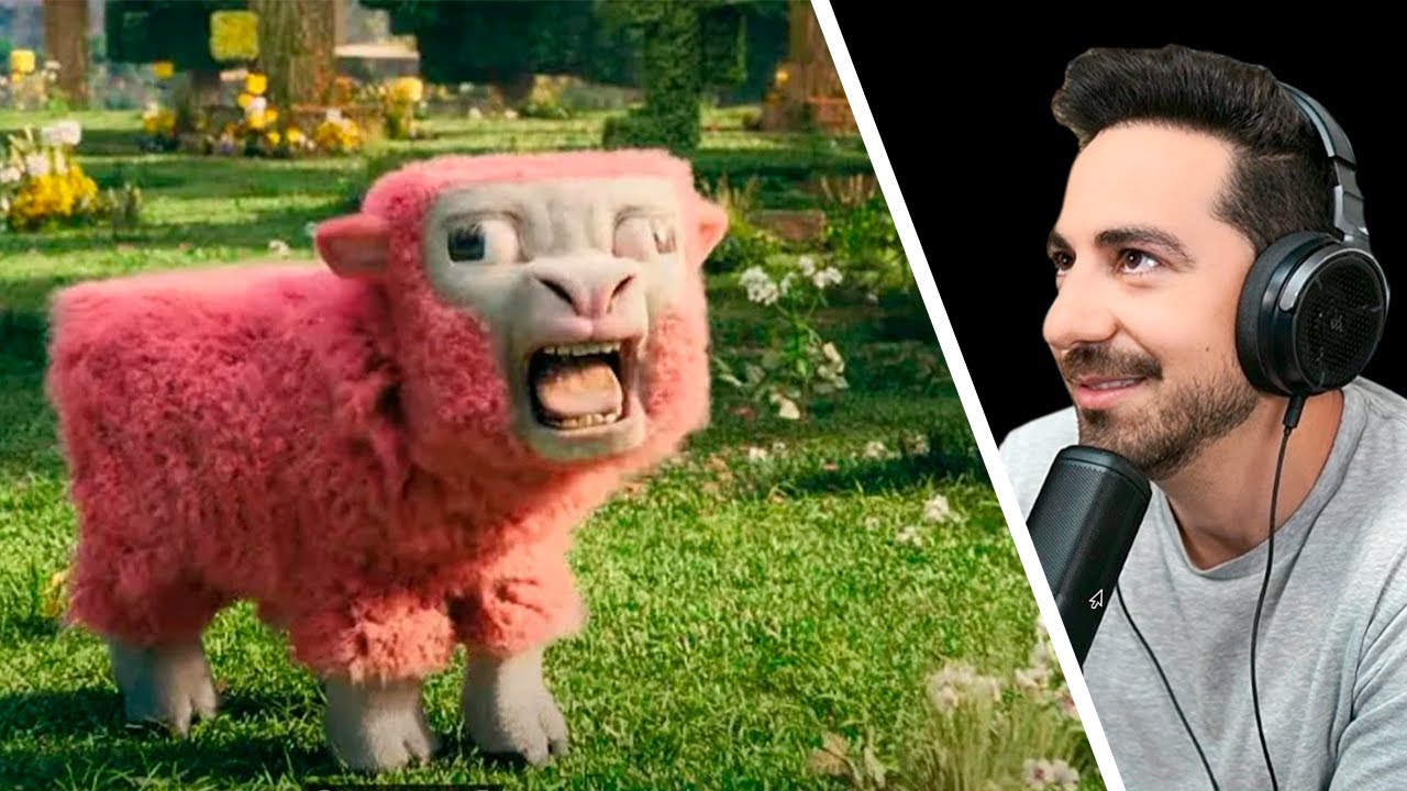 Luh Reacciona TRAILER DE MINECRAFT LA PELICULA