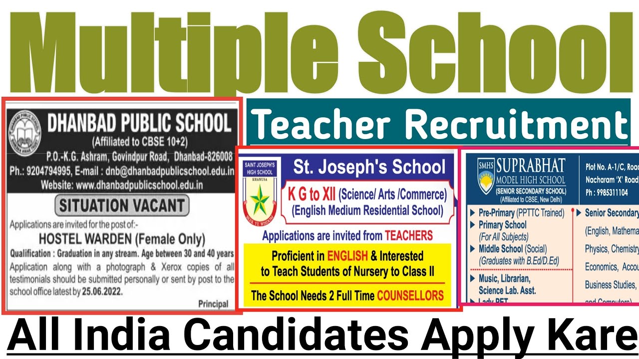 Teacher vacancy 2022 , primary teacher bharti 2022 , new vacancy 2022, govt teacher recruitment 2022