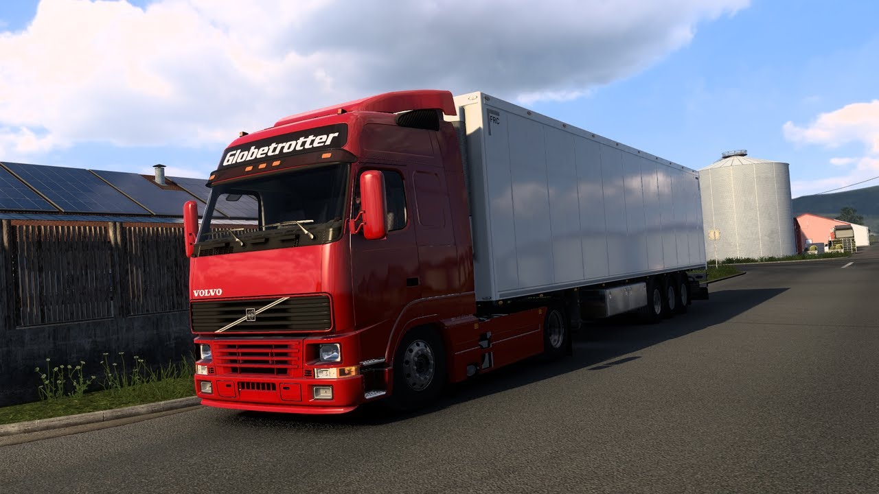 Volvo FH Globetrotter-Euro truck simulator 2  1.57