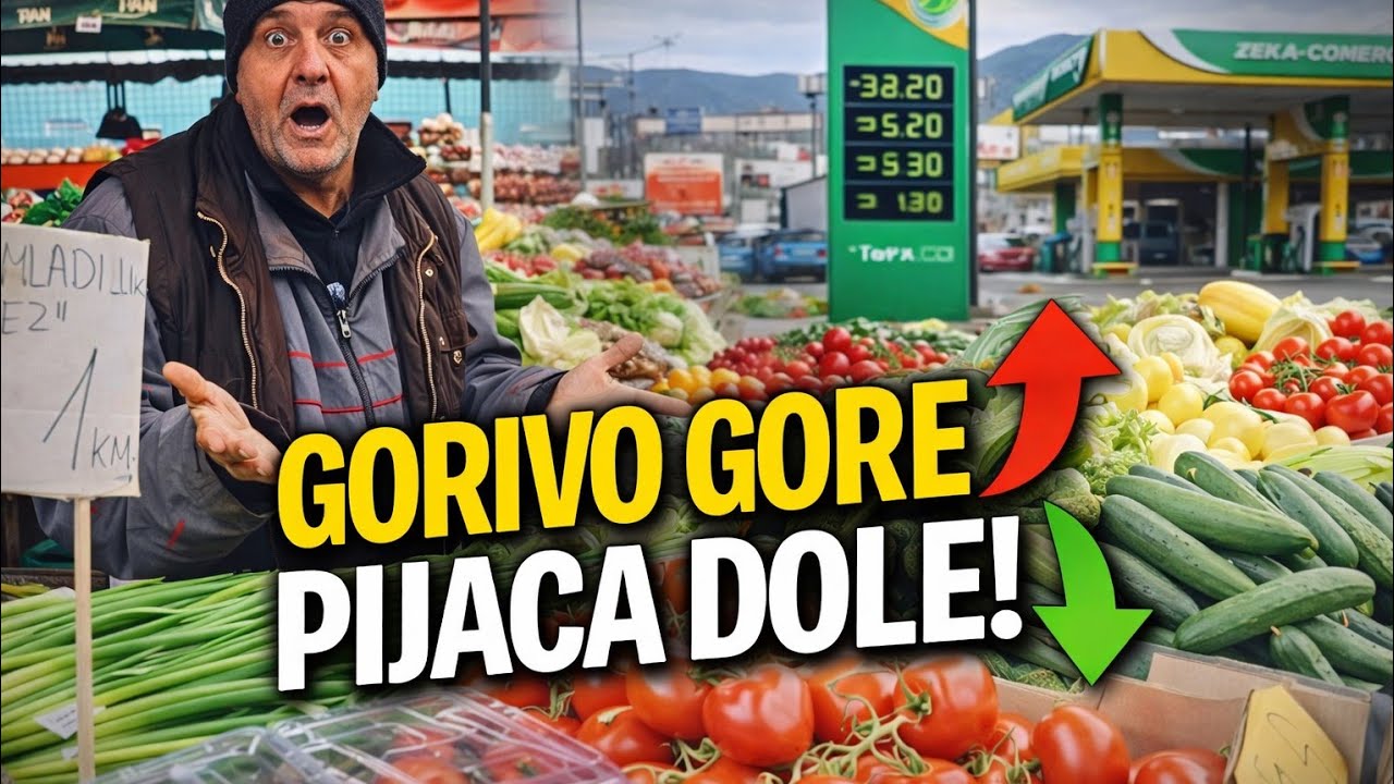 ''Dok gorivo poskupljuje - pijaca još spašava narod''
