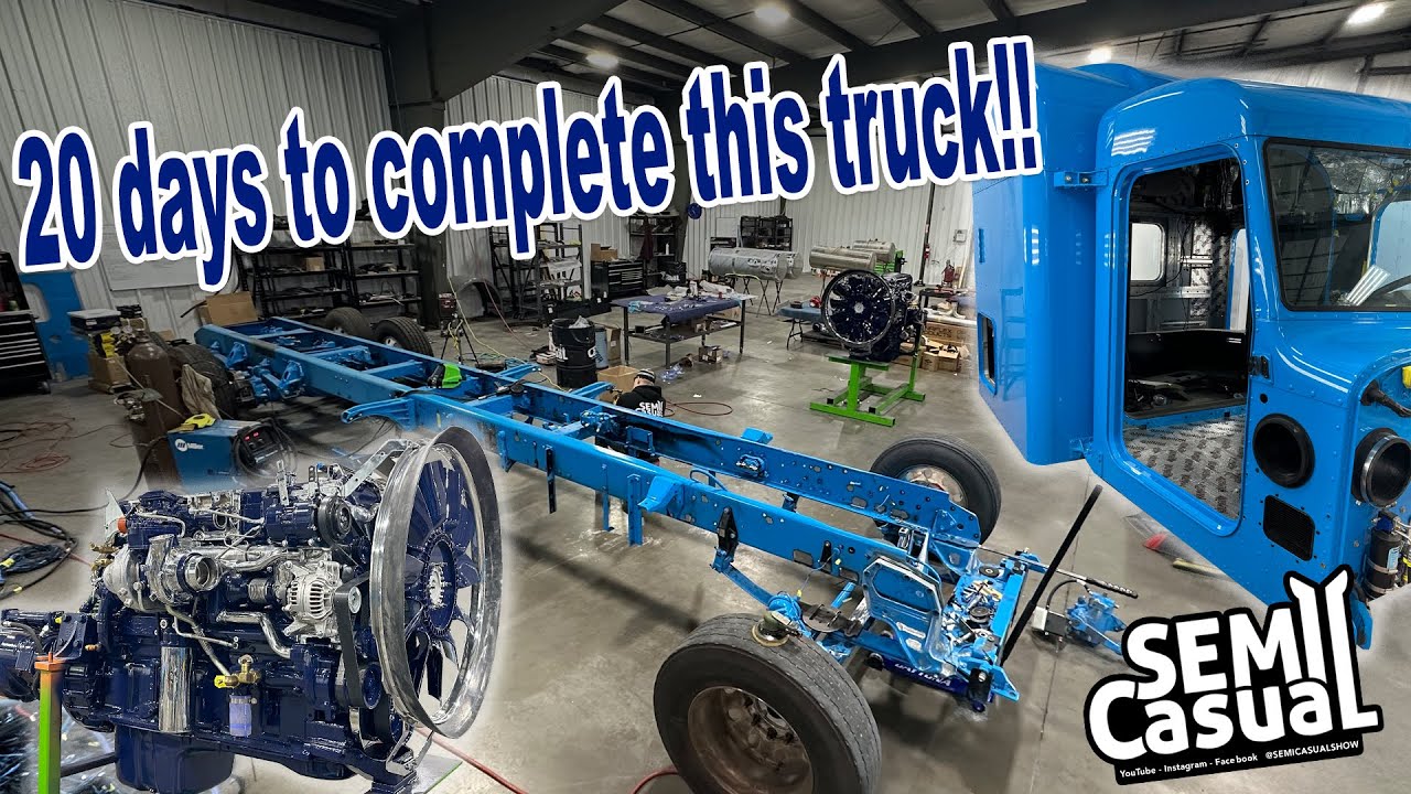 Peterbilt 389 от PDI в количестве миллиона деталей!