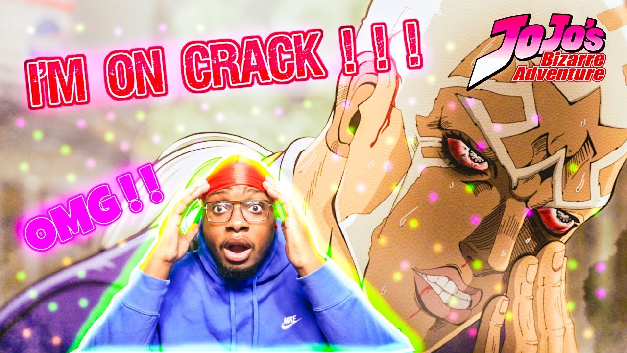 First Time Watching Stone Ocean On Crack Reaction - Non Jojo Fan Reacts to Stone Ocean on Crack