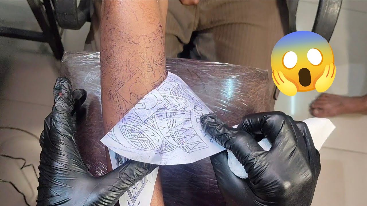Hand Tattoo Design 😱 
