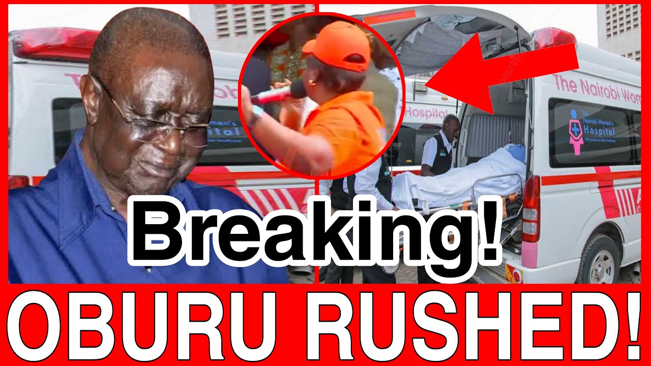 BREAKING‼️Oburu odinga Faints at ODM Linda ground Rally