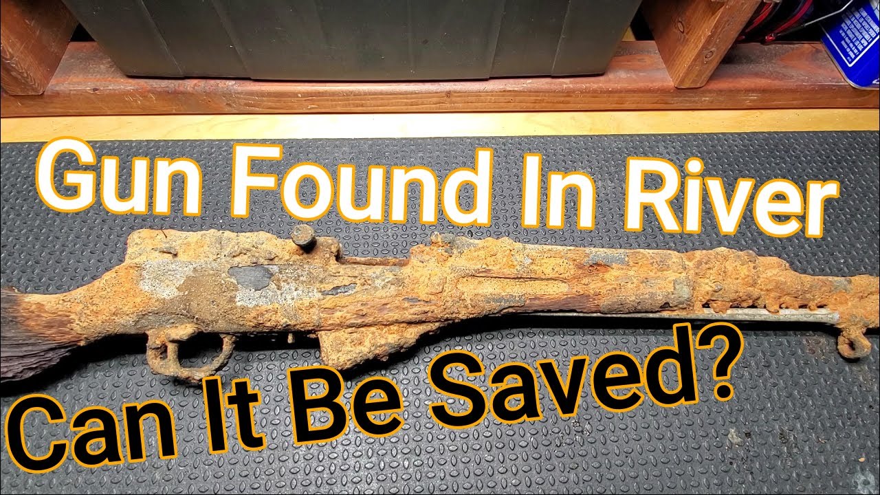 Rustiest Gun on YouTube? Magnet Fishing Gun Conservation.