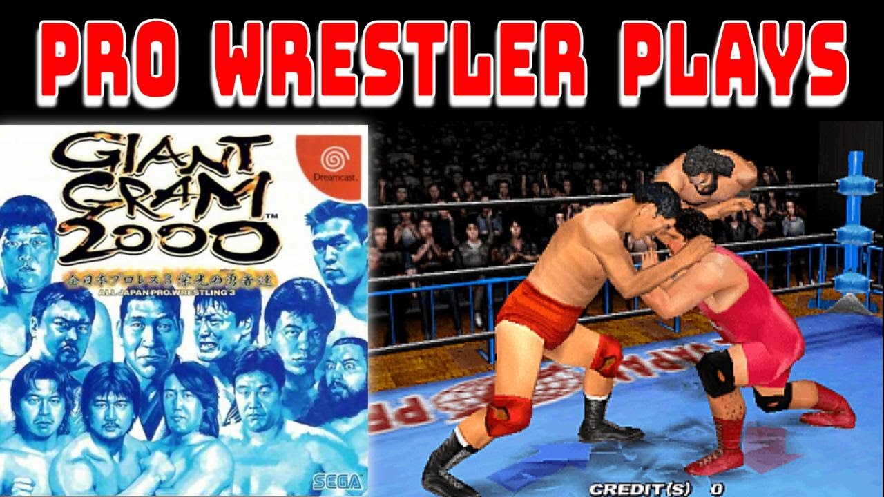 I’m a Pro Wrestler… Playing Giant Gram 2000 for the First Time (Dreamcast VOD)