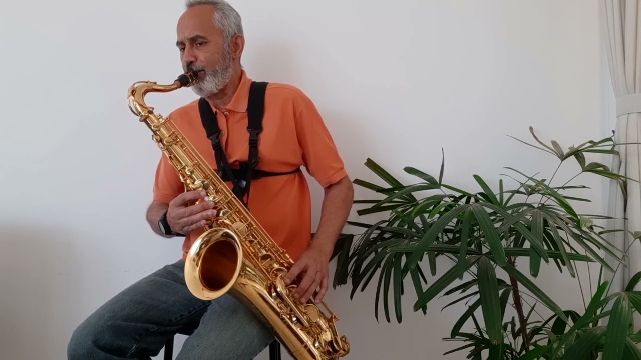 Michelle - The Beatles (tenor sax with backing track)