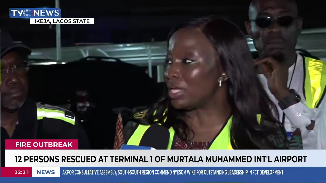 12 Persons Rescued At Terminal 1 Of Murtala Muhammed International Airport