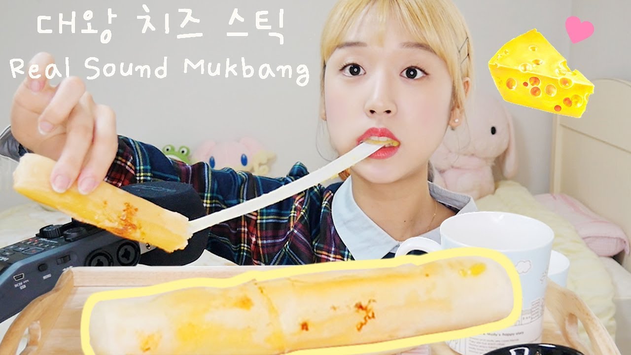 대왕 치즈스틱 리얼사운드 먹방🧀 고구마 무스 듬뿍! 내 얼굴보다 크다!! 바삭바삭 가즈아! (JP/INA SUB) チーズの揚げ物 keju makan [이루리]