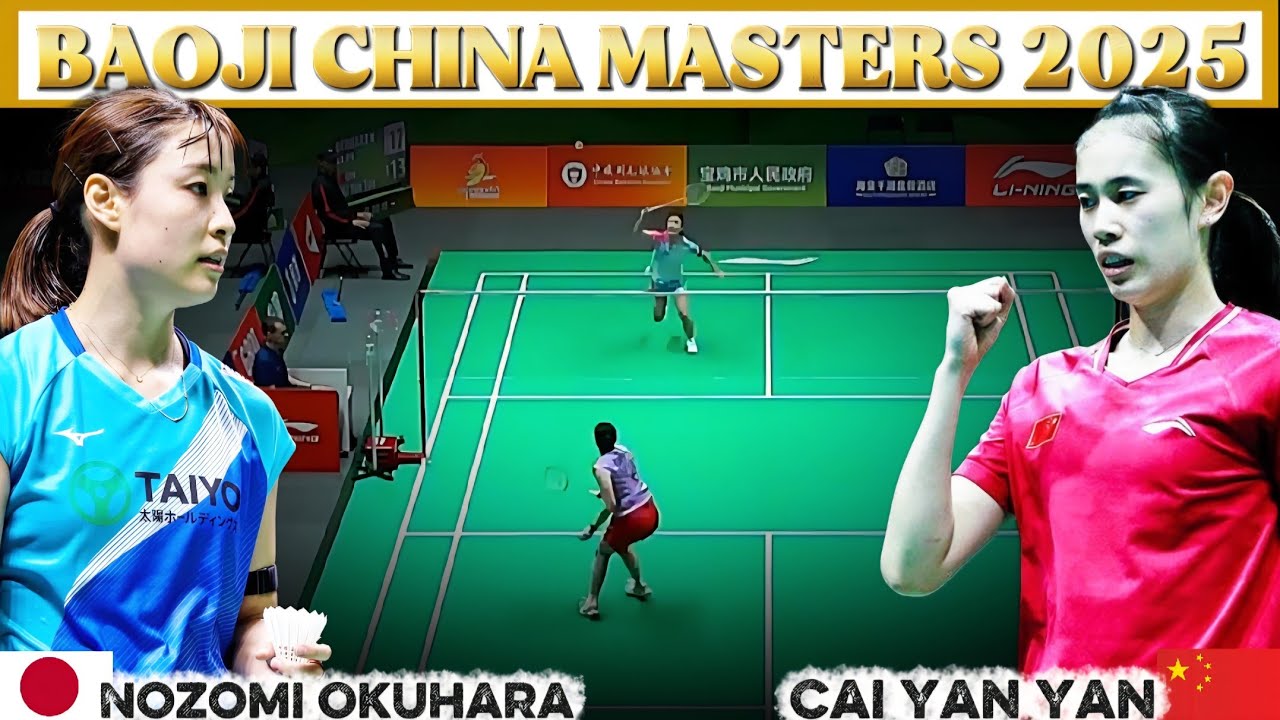 [WS-R16] Nozomi Okuhara vs Cai Yan Yan | Badminton China Masters 2025