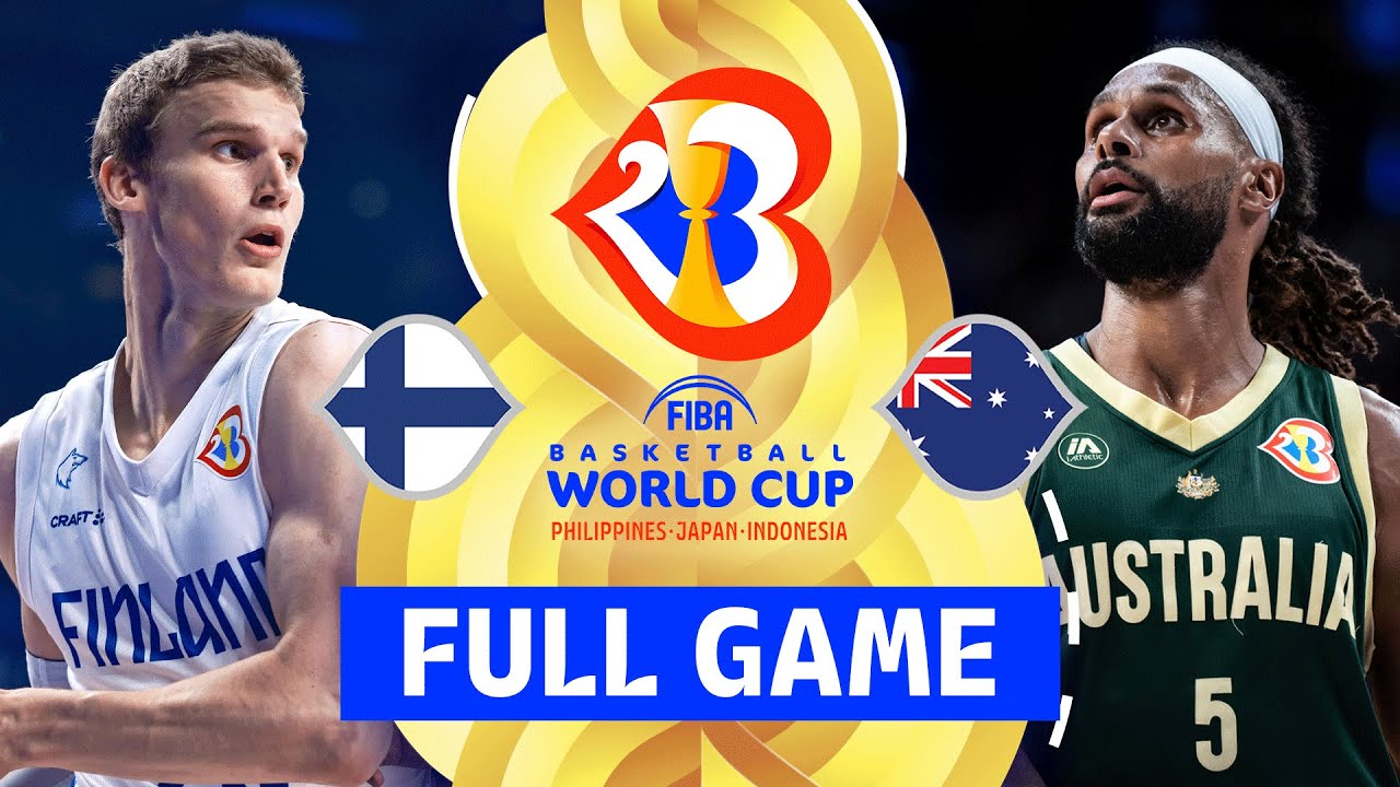 Finland v Australia | Full Basketball Game | FIBA Basketball World Cup 2023