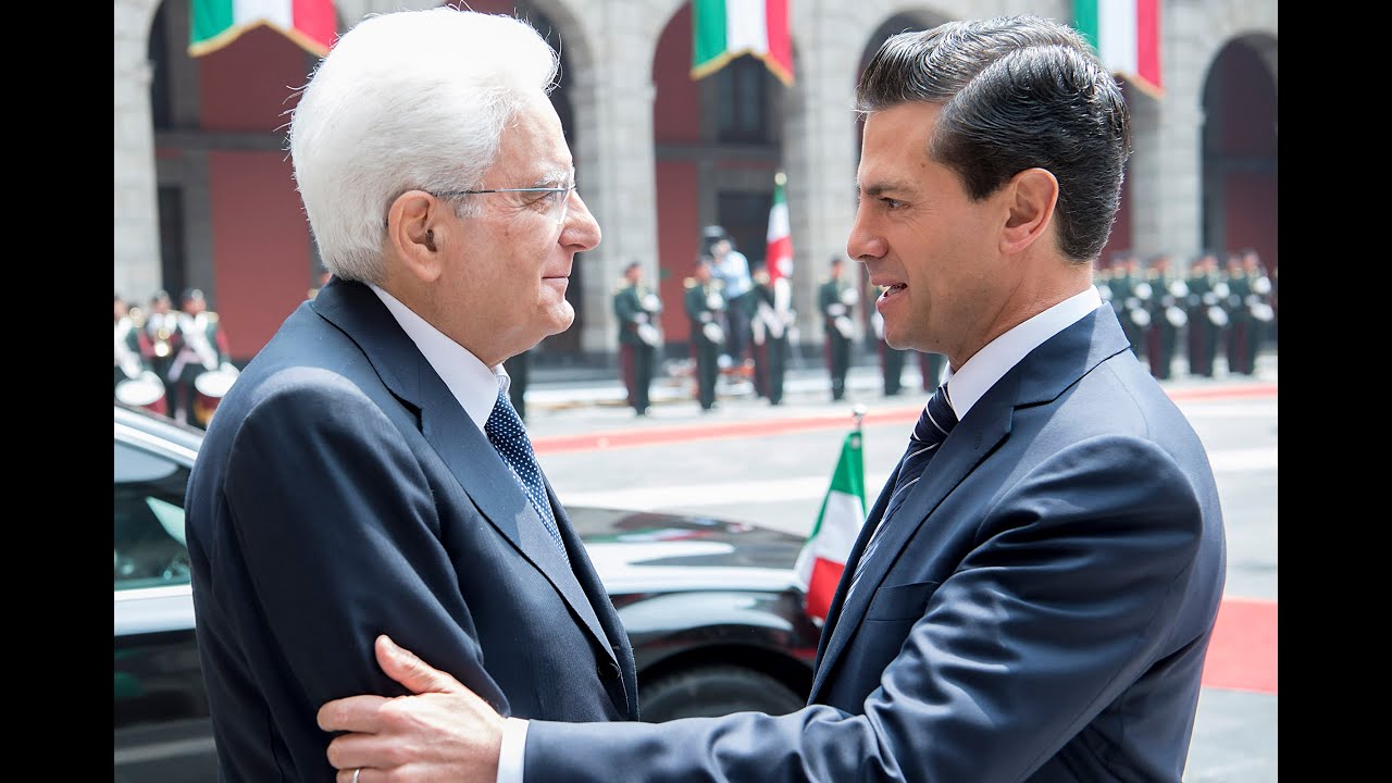Città del Messico, il Presidente Mattarella incontra il Presidente Enrique Peña Nieto
