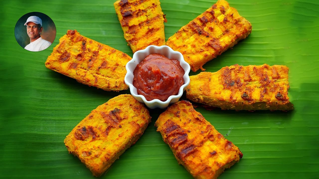 Aratikaya Bajji in Manthena's Kitchen ASMR | Healthy Bajji Without Oil | 4K Videos