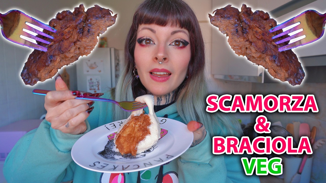 PROVIAMO LA SCAMORZA E LA BRACIOLA VEGANA!
