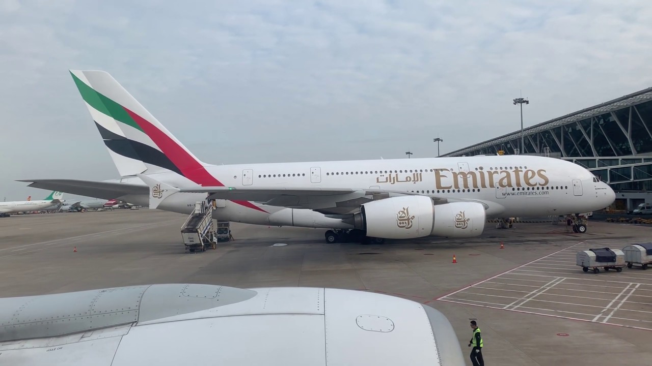 Take-Off at SHANGHAI Pudong airport PVG China