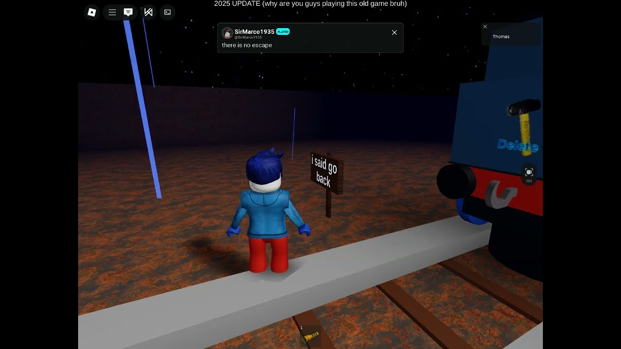 going in shed 17 with thomas GONE WRONG