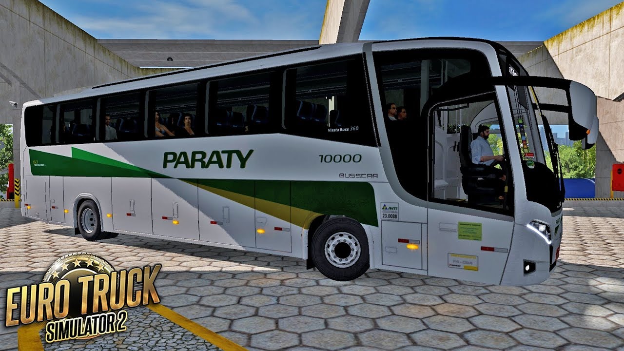 ETS 2 – MOD BUS | VISSTA BUS 360 | PARATY | Araraquara / São Carlos - Rotas Brasil