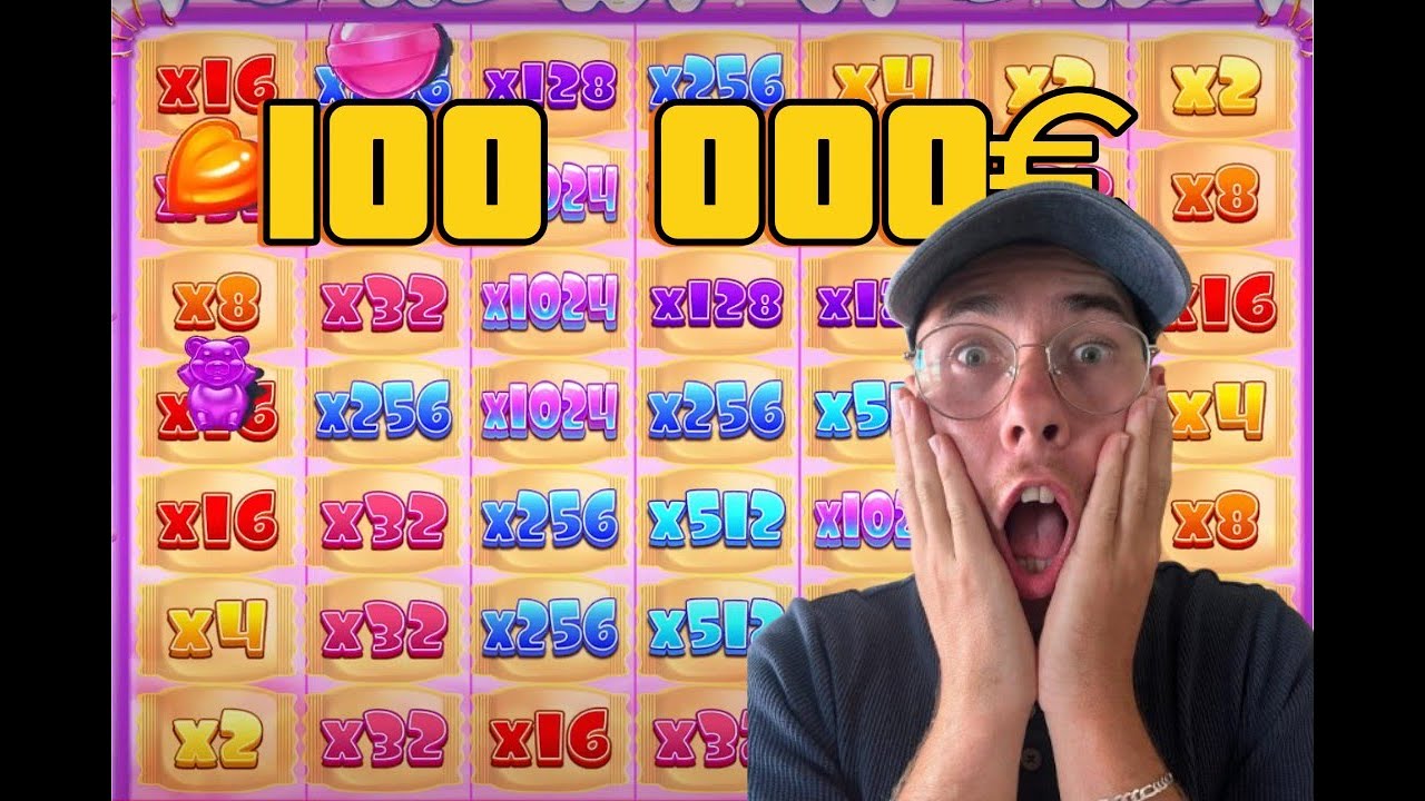 100 000&euro; D'ACHAT DE BONUS SUGAR RUSH