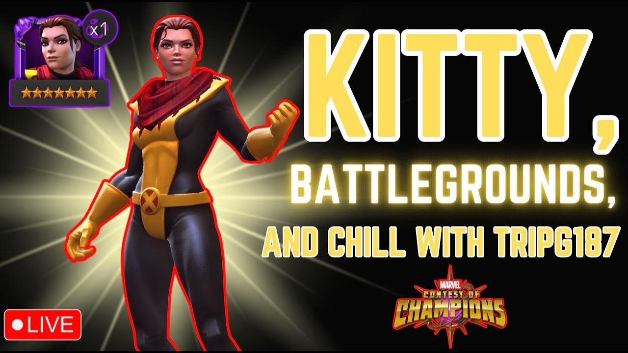 LIVE! KITTY PRYDE, BATTLEGROUNDS, & FRIENDLIES! #LetsGo #WeBack