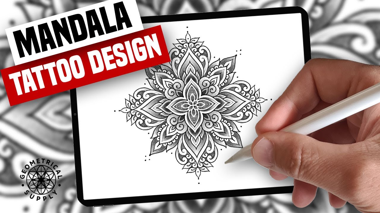 Procreate Mandala Tattoo Design | A Complete Tutorial