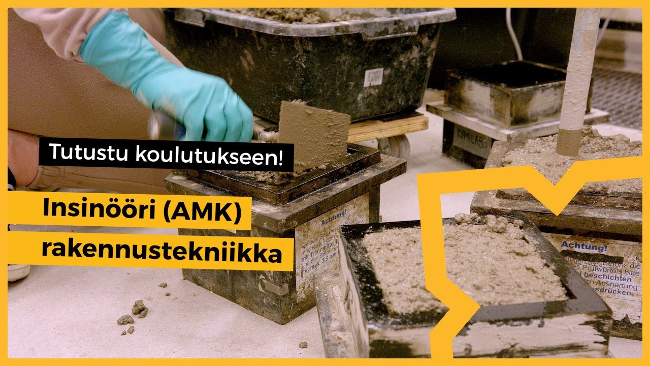 Rakennustekniikka, insinööri (AMK)