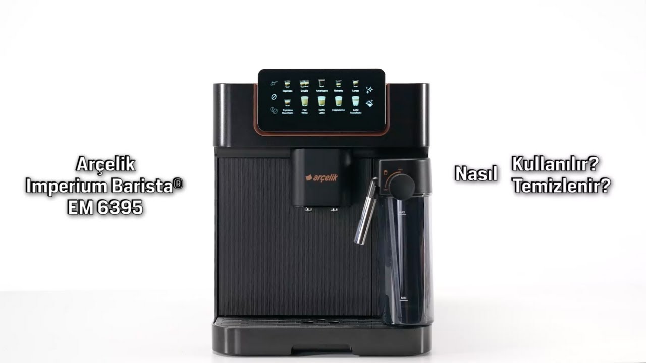 EM 6395 Imperium Barista®️ Tam Otomatik Espresso Makinesi: Fonksiyonları, Bakımı ve Performansı!