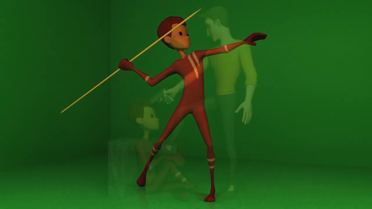 PROJECT - 6 (Ball Bounce with Obstacles, Pendulum in Motion Path, 20 Poses with Rigged Character)