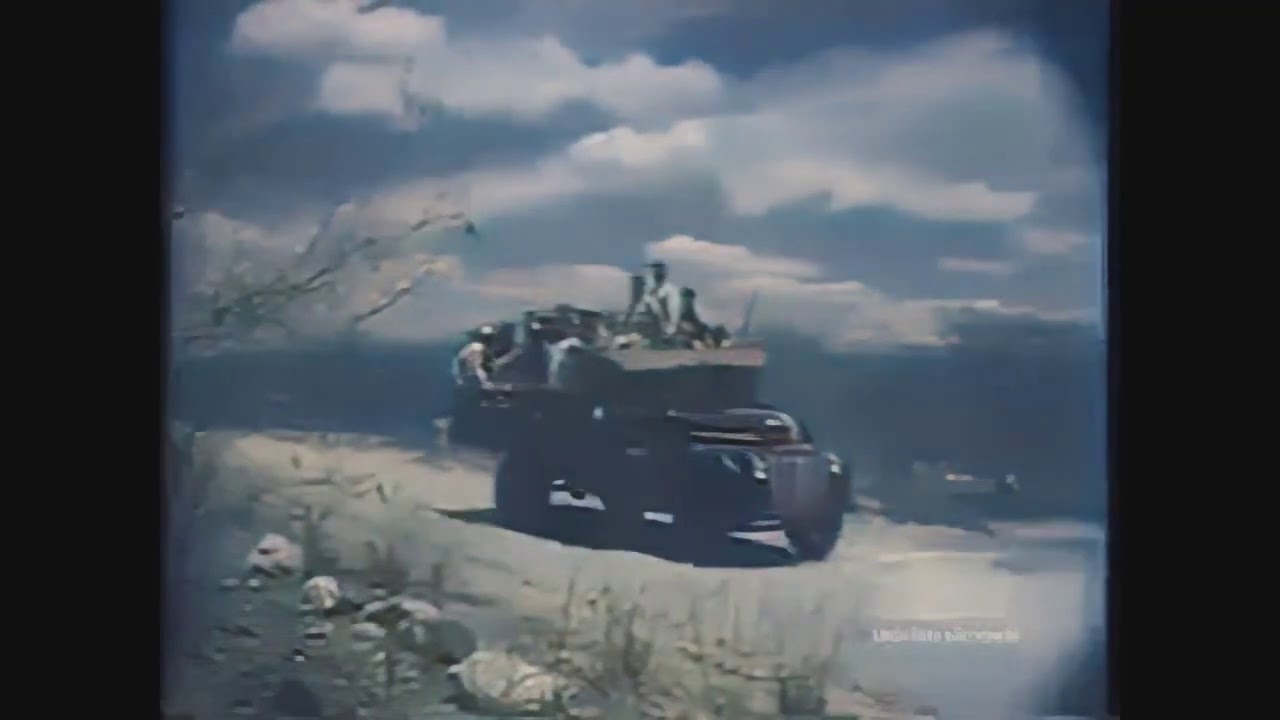 Sensacional Vídeo da Visita da Sra. Darcy Vargas ao Ceará em 1951 - Colorizado e em HD!