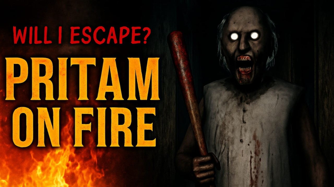 GRANNY JUMPSCARE LIVE 😱 | Don’t Watch Alone | Pritam on Fire