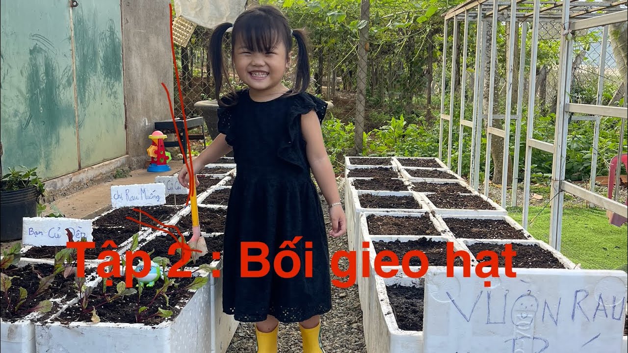 Tập 2: Em bé 3 tuổi lóng ngóng gieo hạt 