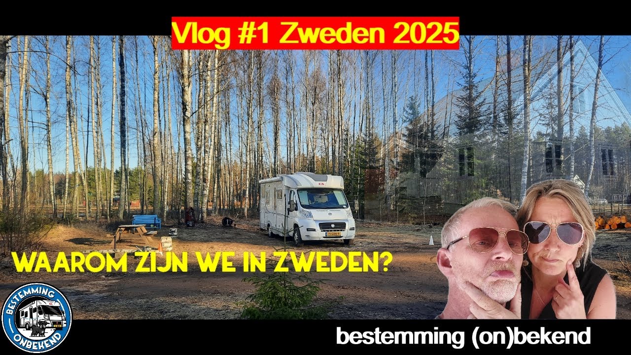 Met De Camper Door Zweden Vlog #1