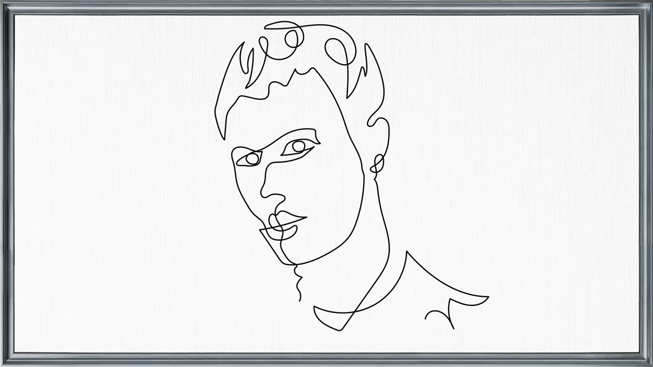 10 Min Art Background - Minimalist Line Art - F11