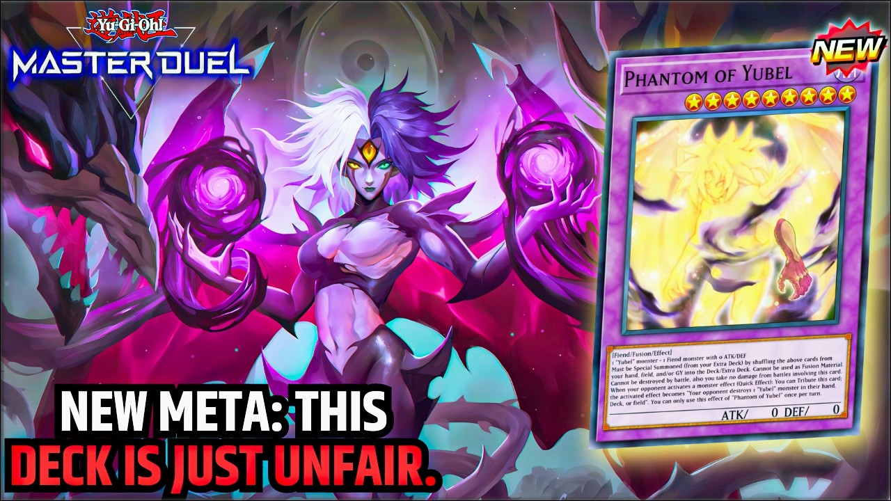 😈🖤 THE NEW META: THIS DECK IS JUST UNFAIR. 🖤😈 - YUBEL DECK PROFILE [YU-GI-OH! MASTER DUEL]