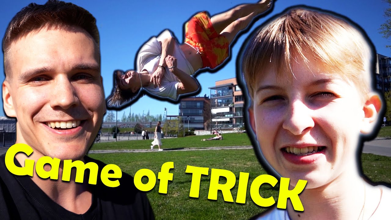 Kuka vie voiton? Jami VS Vellu VS Petrus - Game of TRICK