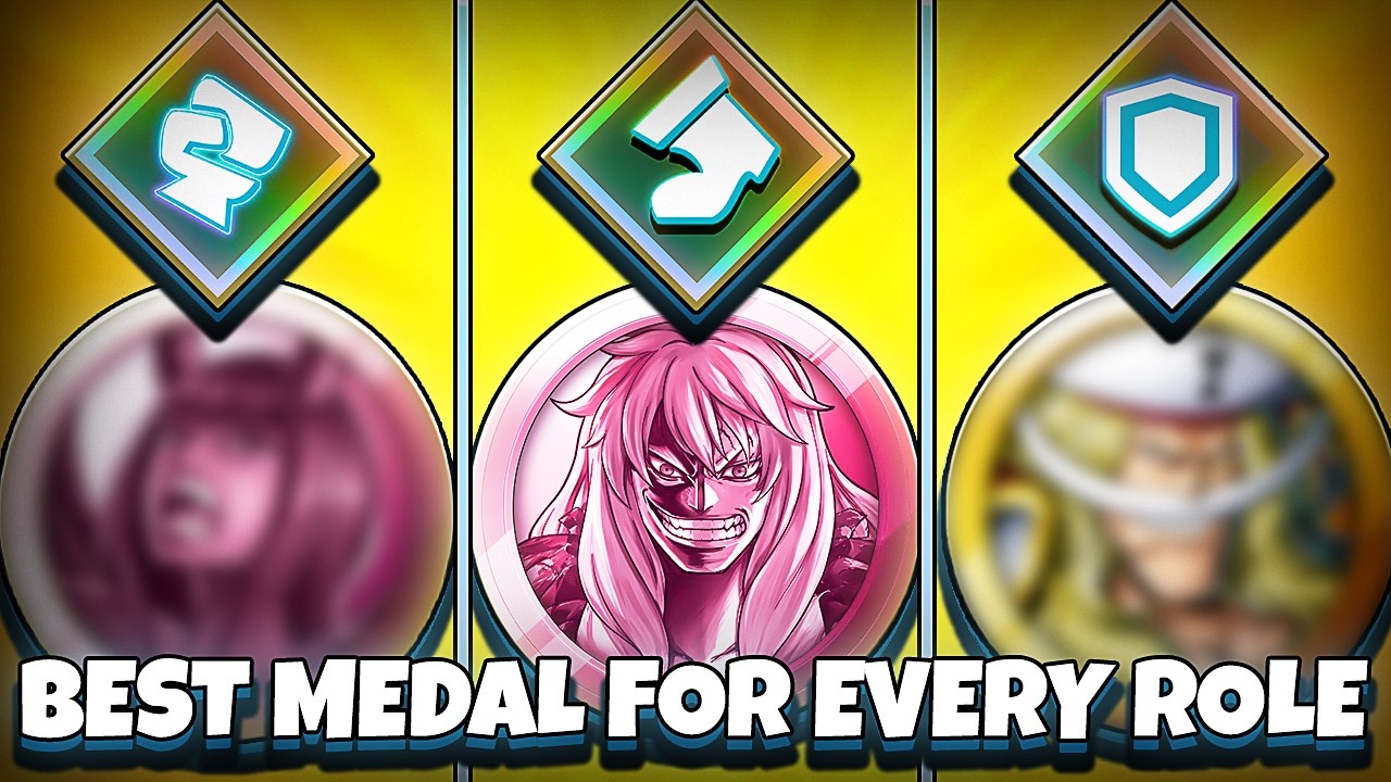Best Medal Set for EVERY Role in OPBR (Runner, Defender, Attacker)
