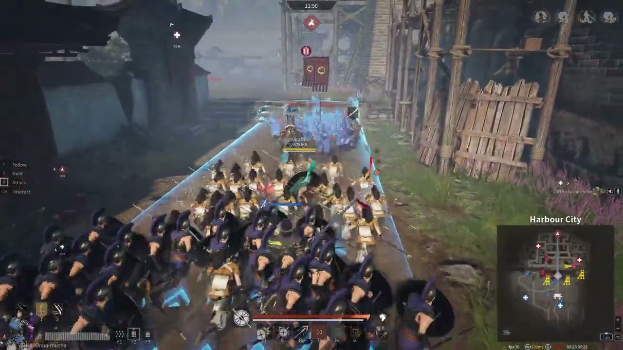 Onnamusha vs Iron Reapers | Conqueror's Blade