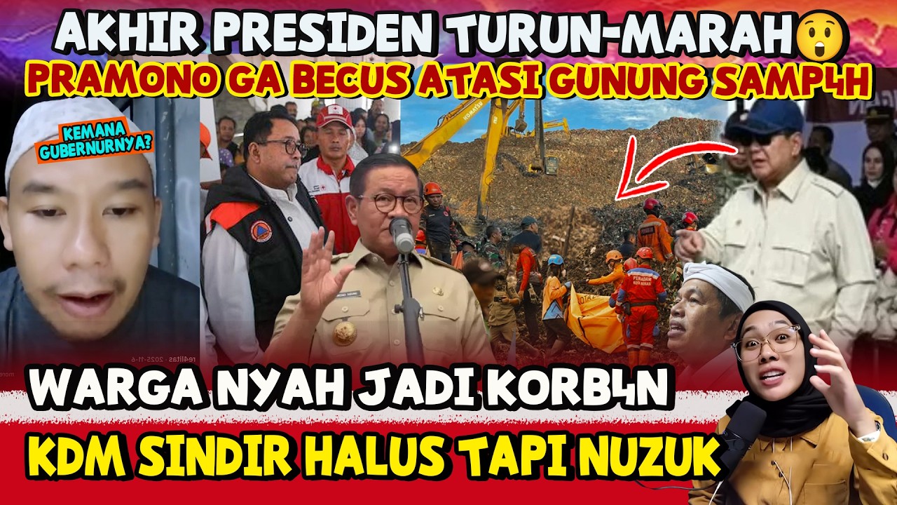 SAMP4H JAK4RT4 LONGSOR‼️PRABOWO MARAH KE PRAMONO?—WARGA JABAR NGGA TERIMA KDM DIHUJ4T