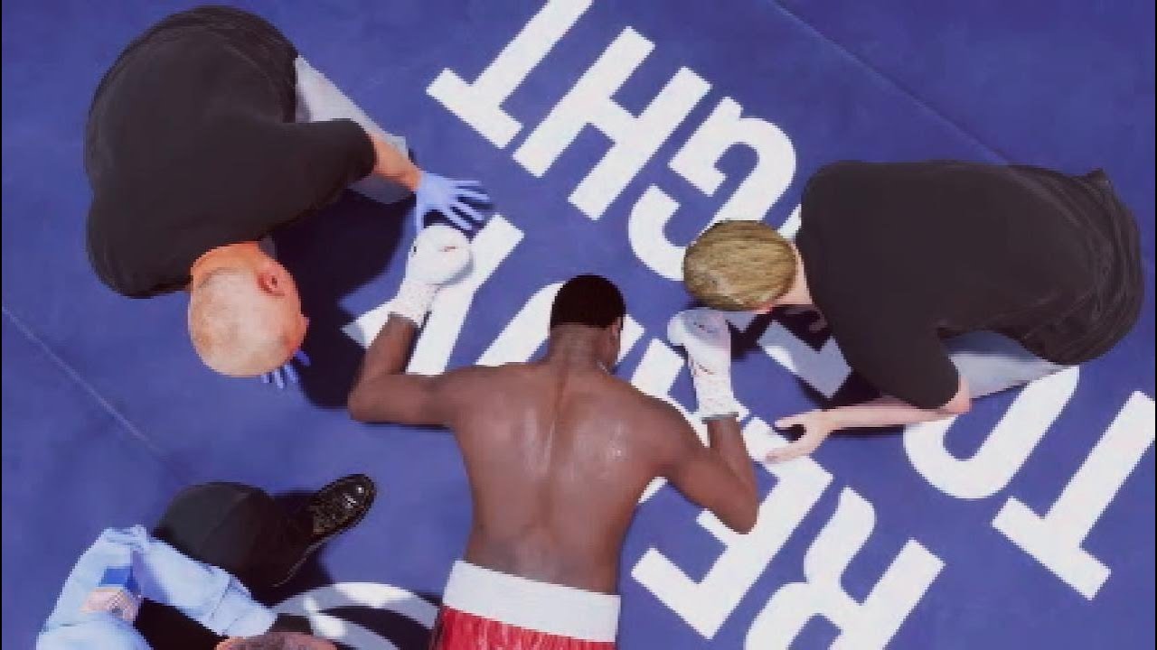One punch flash ko in undisputed boxing game