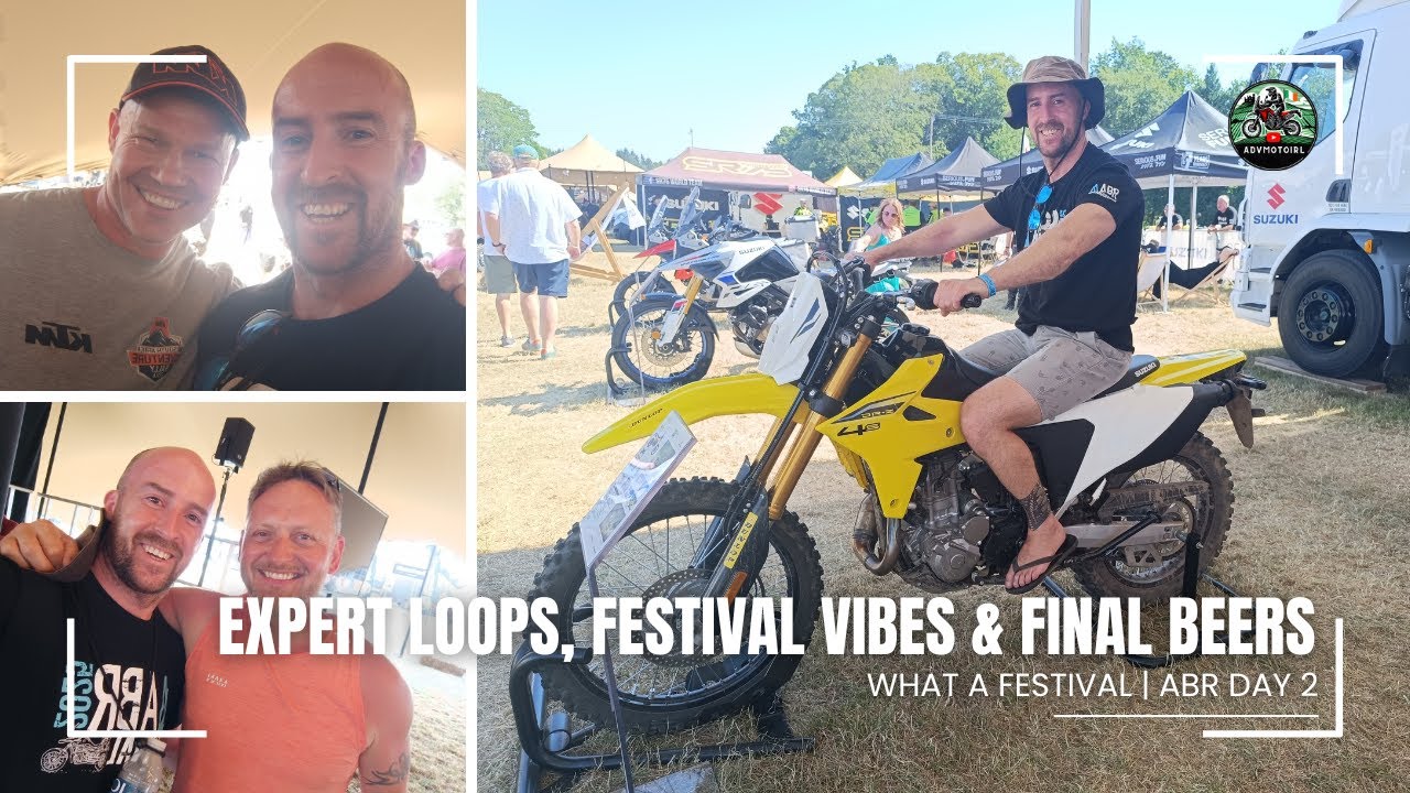 Expert Loops, Festival Vibes & Final Beers | #ABR Day 2 | Adventure Bike Rider Festival #motorcycle